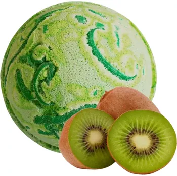 bomba do koupele AW Aromatics Šumivá bomba do koupele Tropický ráj Kiwi 180 g
