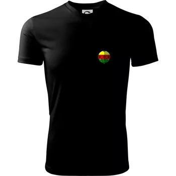 Pánské oblečení Prší - Kule - prso - Pánské triko Fantasy sportovní (dresovina) - 3XL ( Černá )