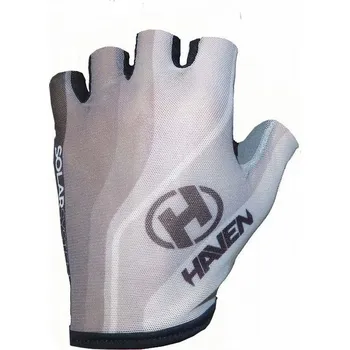 Cyklistické rukavice Rukavice HAVEN SOLAR SHORT white (Barva bílá, velikost XS)