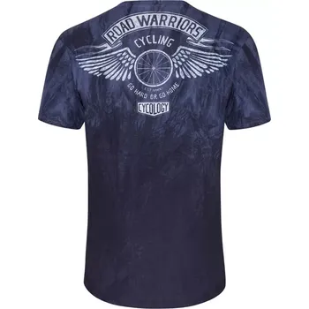 Pánské tričko Sportovní triko CYCOLOGY Road Warriors, pánské, krátký rukáv (Motiv Road Warriors, velikost M)