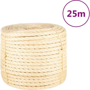 Železářství zahrada-XL Provaz 100% sisal 14 mm 25 m 155031