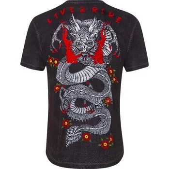 Sportovní triko CYCOLOGY Dragon, pánské, krátký rukáv (Motiv Dragon, velikost L)