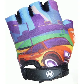 Cyklistické rukavice Dětské rukavice HAVEN DREAM cars (Vzor auta, velikost S)