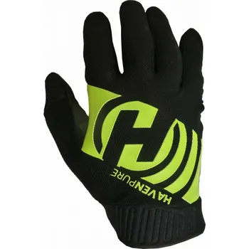 Cyklistické rukavice Dlouhoprsté rukavice HAVEN PURE black/green (Barva černá/zelená, velikost XL)