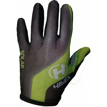 Cyklistické rukavice Dlouhoprsté rukavice HAVEN SOLAR LONG green (Barva zelená, velikost 3XL)