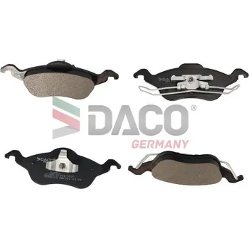 Brzdová destička Sada brzdových destiček, 322551