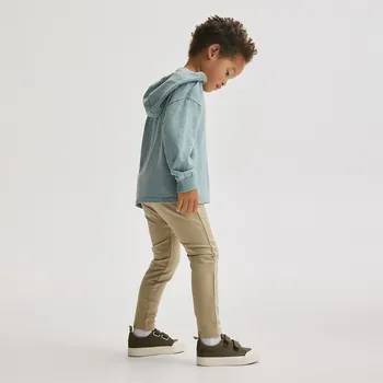 Reserved - Bavlněné legíny 3 ks - tmavě šedá - 181FI-90X - 181FI-90X-92