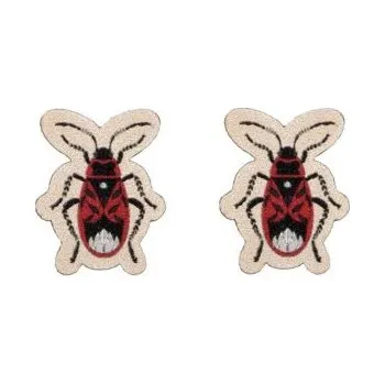 Náušnice Dřevěné náušnice Ruměnice s možností výměny či vrácení do 30 dnů zdarma. - EW68