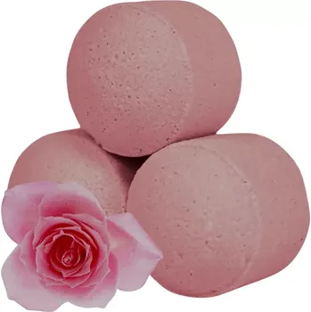 bomba do koupele AW Aromatics Šumivé kuličky - mini bomby do vany Růže 200 g