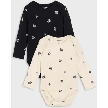 Kojenecký body Sinsay - Sada 2 body - krémová - 7244C-01X - 7244C-01X-56