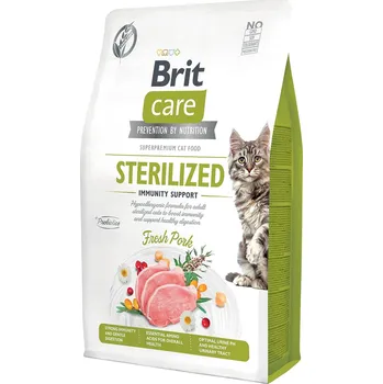 Brit Care Cat Adult Grain-Free Sterilized Immunity Support Fresh Pork