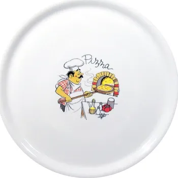 Talíř Tradiční talíř na pizzu, bílý - průměr 31 cm HENDI 768808
