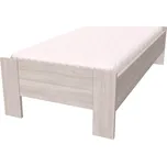 NÁBYTEK MIKULÍK s.r.o. Dětská postel NEDO 80x200cm/90x200cm, olše, 18mm, nastavitelná výška Výška: 50, Dekor: jasan šedý