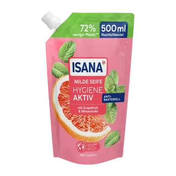 Mýdlo ISANA Tekuté mýdlo grapefruit a máta náhradní náplň 500 ml