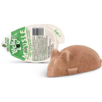 Pamlsek pro kočku Lucky Lou Mäusle kuřecí játra 28 g