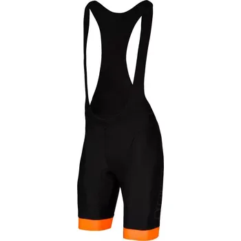 Cyklistické kalhoty Cyklokraťasy se šráky Cycology Logo (Orange Stripe), pánské (Motiv Logo (Orange Stripe), velikost XXL)