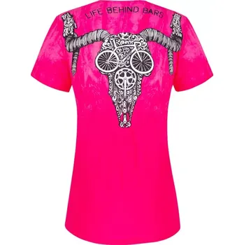 Dámské tričko Sportovní triko CYCOLOGY Life Behind Bars, dámské, krátký rukáv (Motiv Life Behind Bars, velikost XXL)