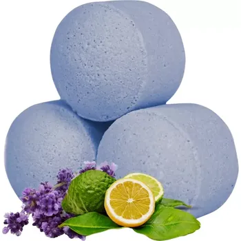 bomba do koupele AW Aromatics Šumivé kuličky - mini bomby do vany Bergamot & Levandule 200 g