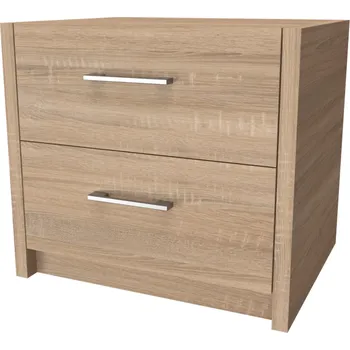 Noční stolek NÁBYTEK MIKULÍK s.r.o. MIA - noční stolek, 50x40x45cm Dekor: olše Šířka: 50, Výška: 45, Dekor: dub natur