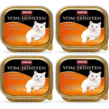 Volný čas ANIMONDA Vom Feinsten Dospělá kočka chuť: s drůbežím a telecím masem 6x100g
