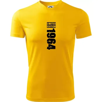 Pánské oblečení Limited edition 1964 pruh - Pánské triko Fantasy sportovní (dresovina) - S ( Žlutá )
