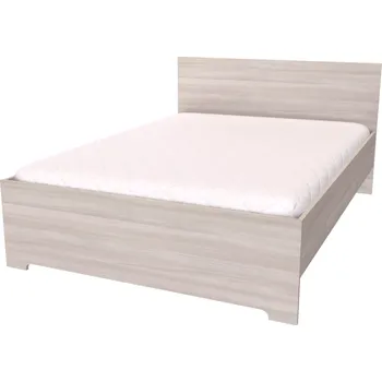 Postel NÁBYTEK MIKULÍK s.r.o. DINO - postel 120x200cm / 140x200cm Dekor: olše, Šířka pro matraci: 120cm Dekor: jasan šedý