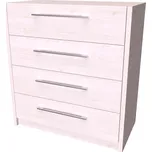 NÁBYTEK MIKULÍK s.r.o. Praktická komoda MIA 1, 80x86 cm, olše, lamino, elegantní design Šířka: 80, Výška: 86, Dekor: modřín latté