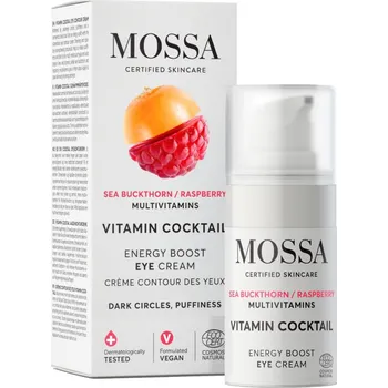 Péče o oční okolí MOSSA ENERGY INTENZIVNÍ OČNÍ KRÉM, VITAMIN COCKTAIL, 15 ml