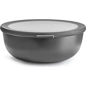 MEPAL Cirqula Nordic Black 2,25 l černá - plastová kuchyňská mísa na s víkem