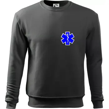 Chlapecké tričko Hvězda samostatná - záchranář / rescue - Mikina Essential dětská - 158 cm/12 let ( Tm. břidlice (šedozelená) )