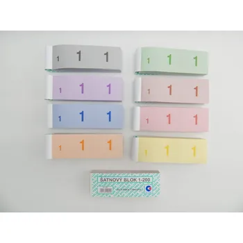 Tiskopis Blok šatnový 1-200/perforace /ET295/ 576234