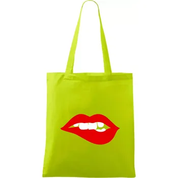 Pusa vrrr - Taška bavlněná - 42 x 38 cm ( Limetková )