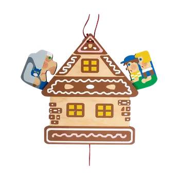 Dřevěná hračka Hejblátko - Perníková chaloupka