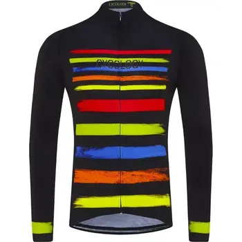 cyklistický dres Cyklodres CYCOLOGY Summer Horizon, pánský, dlouhý rukáv (Motiv Horizon, velikost M)