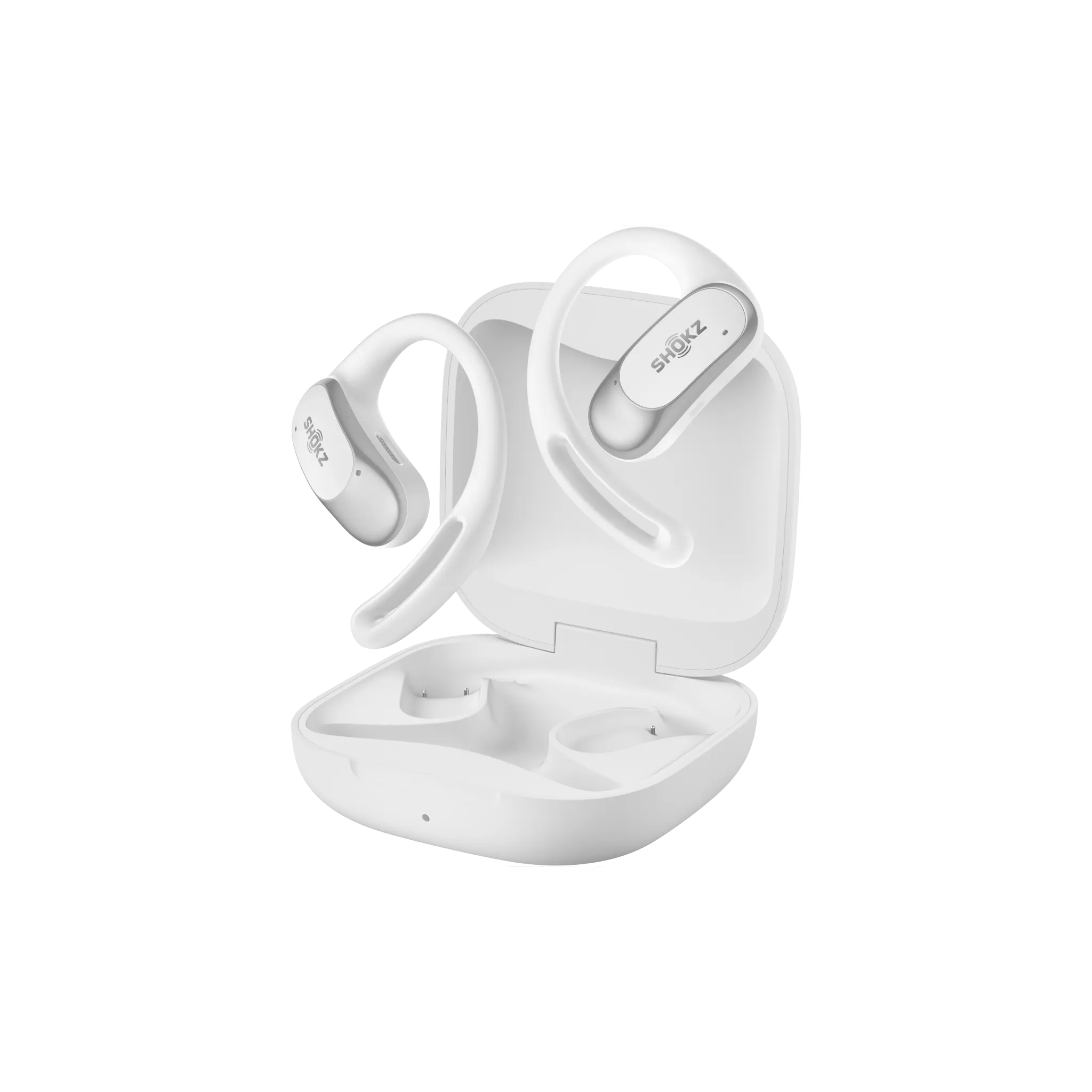 Fotografie 1 - Sluchátka Shokz OpenFit Air T511-ST bílá