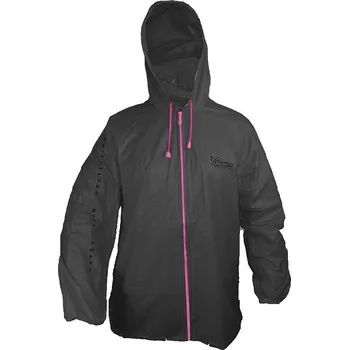 Cyklistická pláštěnka Pláštěnka HAVEN RAINCOAT CLASSIC grey/pink (Barva šedá/růžová, velikost KID (3-6 let))