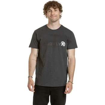 Pánské tričko Meatfly pánské tričko Logex Charcoal Heather | Šedá | Velikost XL