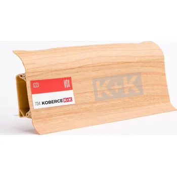 soklová lišta Obvodová soklová lišta plastová (pro PVC a vinyl) hikor pasadena - 250cm