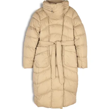 GATE Dlouhá zimní bunda s páskem 46 624-0112/26