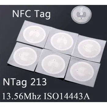 Síťový kabel Nálepka NFC tag Ntag 213 144bit, balení 5ks