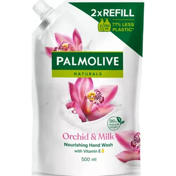 Koupelová kosmetika Palmolive Tekuté mýdlo Naturals Orchid & Milk náhradní náplň 500 ml