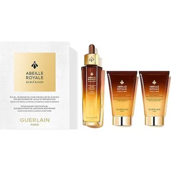 Vlasová regenerace 772059-ABEILLE ROYALE KIT AB ROYALE HAIR CARE - Abeille Royale Scalp & Hair Youth Ritual - Rituál Péče O Vlasy - GUERLAIN