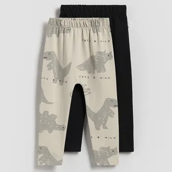 Chlapecké kalhoty Reserved - Sada 2 legín s vysokým podílem bavlny - černý - 177FI-99X - 177FI-99X-116