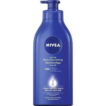 Tělové mléko Nivea Rich Nourishing Body Milk 48 h výživné mléko 625 ml
