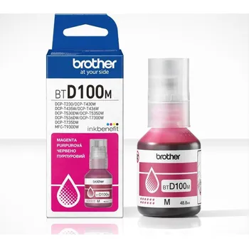 Počítačové příslušenství Brother BT-D100M (inkoust magenta, 5 000 str.)