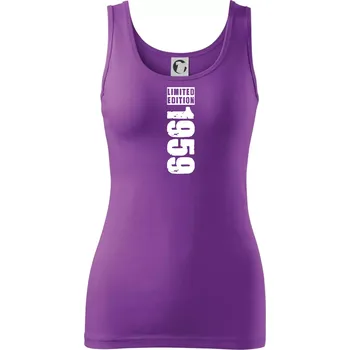 Dámské tričko Limited edition 1959 pruh - Dámské tílko - XL ( Fialová )