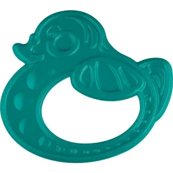 Hračka pro kojence CANPOL BABIES elastické kousátko ZVÍŘÁTKA Kačenka/Zelená