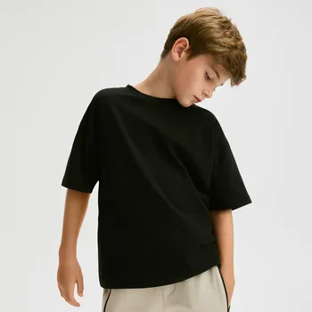 Reserved - Bavlněné tričko - černý - 027FH-99X - 027FH-99X-158