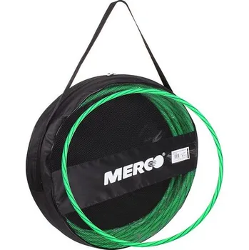 Gymnastická obruč 10 ks Set Hula Hoop Aero 70 zelená