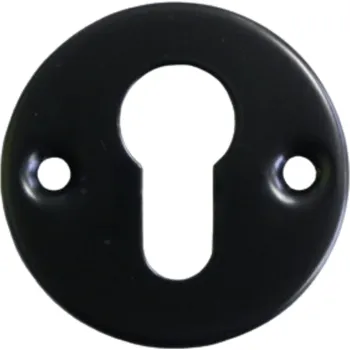 Dveřní kování Rozeta vložková černá / pár